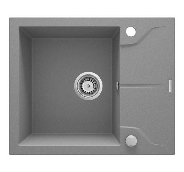 1-bowl granite sink with drainer