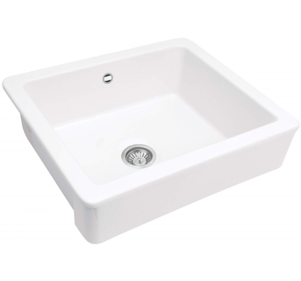 Ceramic sink 1-bowl farmhouse