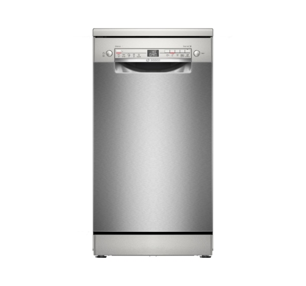 Bosch SPS2HKI02E Freestanding dishwasher 45 cm Brushed steel