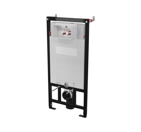 Concealed frame for wall-hung toilets - flush 4/2 l