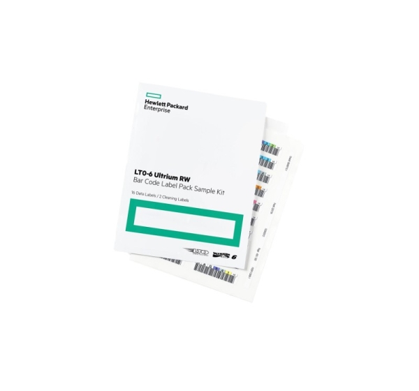 HPE LTO6 Ultrium Barcode Label RW (100+10) Q2013A