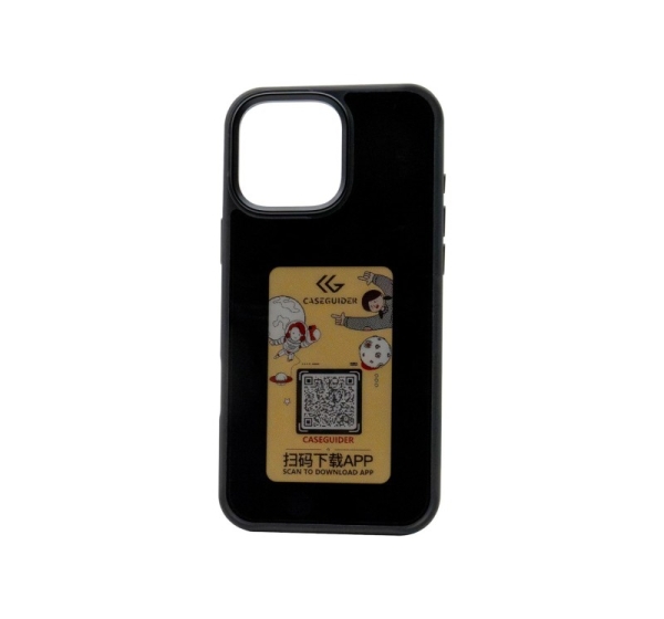 RealPower 504406 mobile phone case 16 cm (6.3") Cover Black