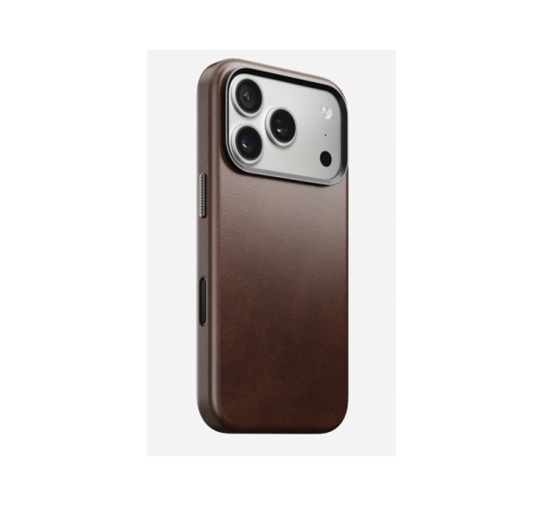 Nomad Traditional Leather Case mobile phone case 16 cm (6.3") Cover Brown