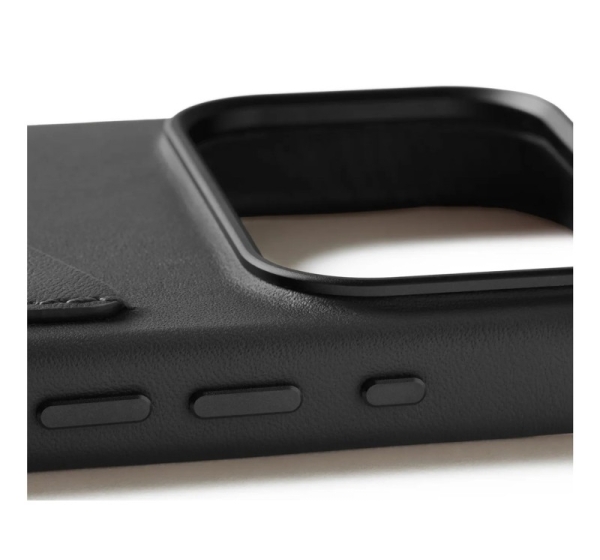 Mujjo MUJJO-CL-062-BK mobile phone case 16 cm (6.3") Wallet case Black