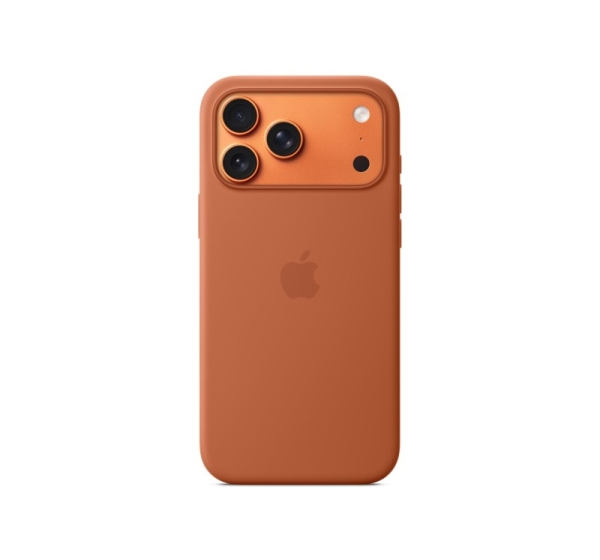 Apple iPhone 17 Pro Max Silicone Case with MagSafe – Terra Cotta