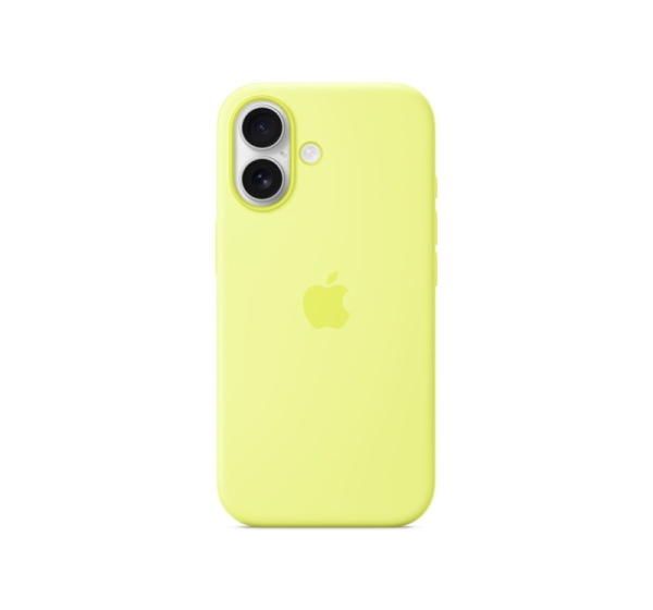 Apple iPhone 17 Silicone Case with MagSafe – Neon Yellow