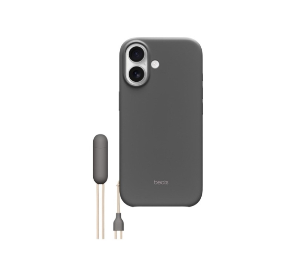 Apple Beats iPhone 17 Kickstand Case with MagSafe and Camera Control - Granite Grey