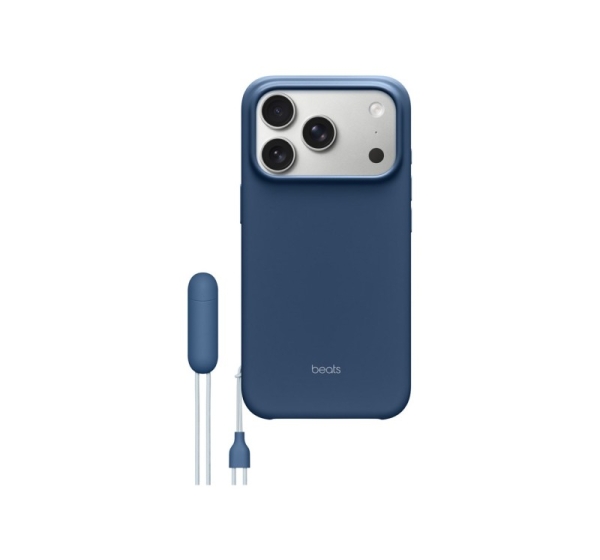 Apple Beats iPhone 17 Pro Kickstand Case with MagSafe and Camera Control - Bedrock Blue