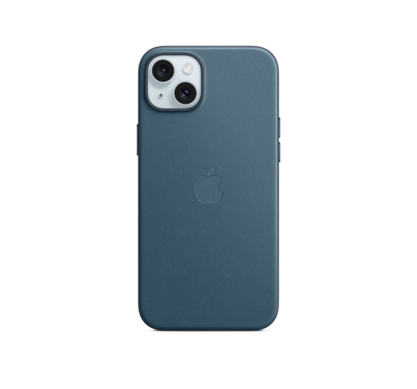 Apple iPhone 15 Plus FineWoven Case with MagSafe - Pacific Blue