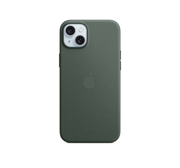 Apple iPhone 15 Plus FineWoven Case with MagSafe - Evergreen