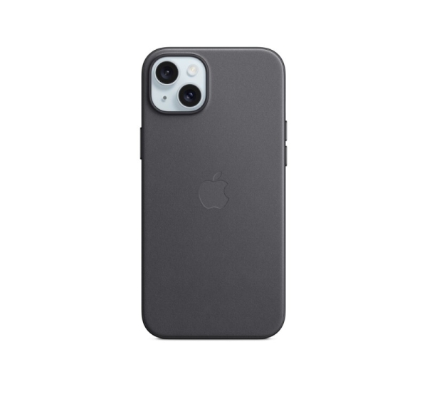 Apple iPhone 15 Plus FineWoven Case with MagSafe - Black