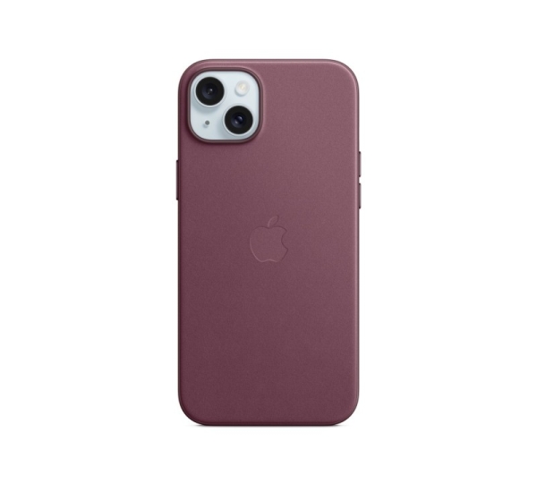 Apple iPhone 15 Plus FineWoven Case with MagSafe - Mulberry
