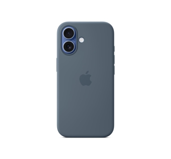 Apple iPhone 17 Silicone Case with MagSafe – Anchor Blue