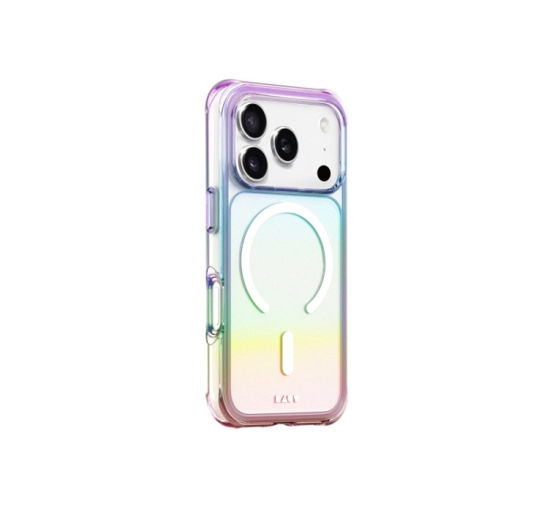 LAUT AERO HOLO mobile phone case 17.5 cm (6.9") Cover Pearl, Transparent