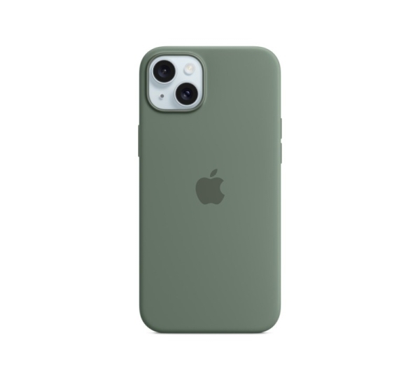 Apple iPhone 15 Plus Silicone Case with MagSafe - Cypress