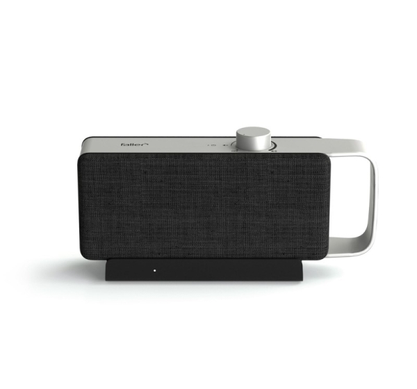 FALLER OSKAR Mono portable speaker Black, Silver 4 W