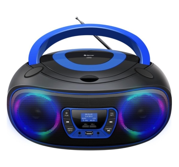Denver TDB-212BU Personal CD player Blue