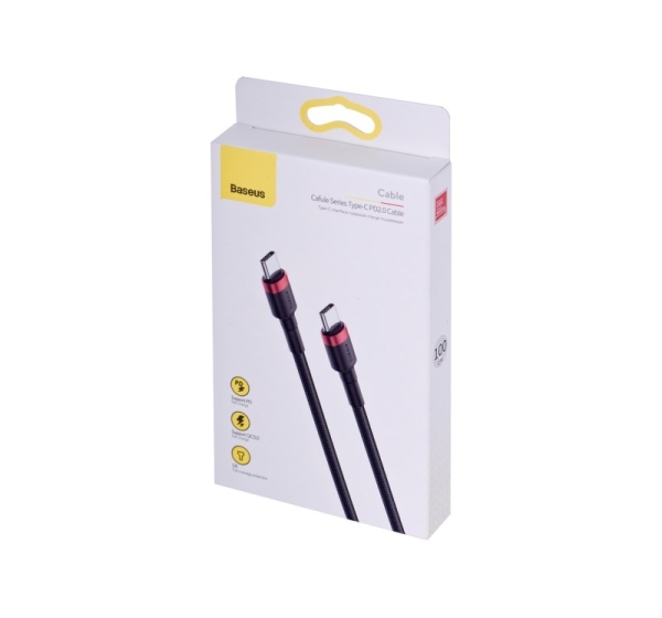 Baseus CATKLF-G91 USB cable 1 m USB C Black