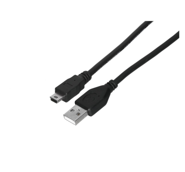 Gembird 1.8m USB 2.0 A/mini-USB M USB cable USB A Mini-USB B Black