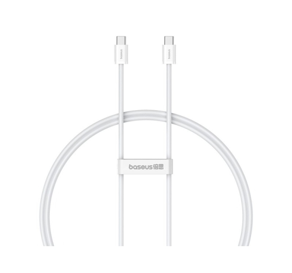 Baseus Superior USB C to USB C data cable 1 m 30 W White