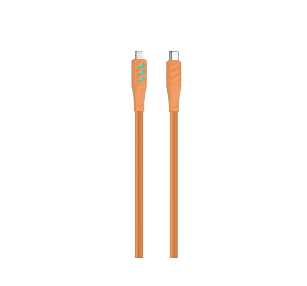 Havit CB6255 - USB charging cable type C to Lightning, 1 m (orange)