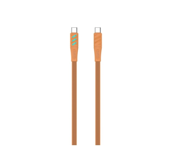 Havit CB6254 - USB Type C to USB Type C charging cable, 1 m (orange)