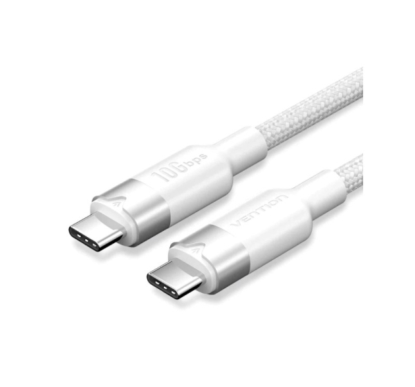 Vention USB 3.2 5A 10Gbps 1m WH USB-C to C cable
