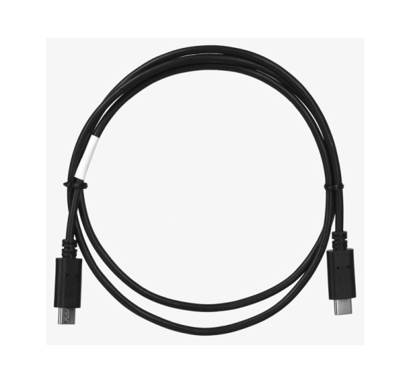 Lanberg CA-CMCM-10CU-0010-BK kabel USB 2.0 1m USB-C M/M Black