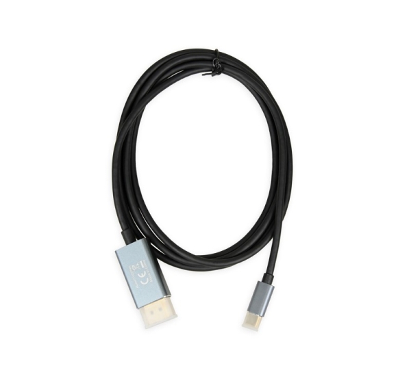 iBox ITVCDP4K video cable adapter 1.8 m USB Type-C DisplayPort Black