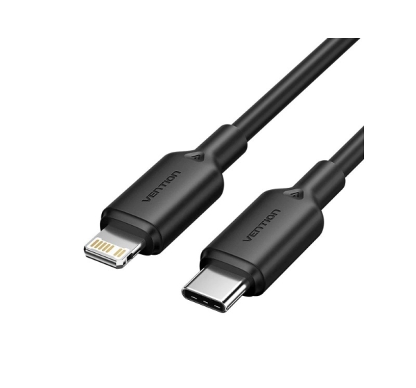 USB-C to Lightning Cable 3A 480Mbps 1m BLACK