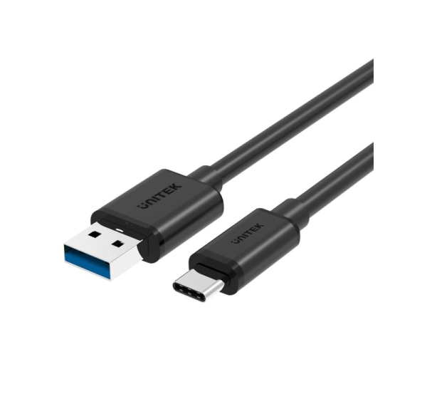UNITEK Y-C474BK USB cable USB 3.2 Gen 1 (3.1 Gen 1) 1 m USB A USB C Black