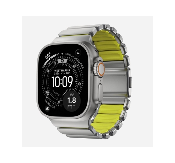 Nomad Stratos Band Natural Titanium