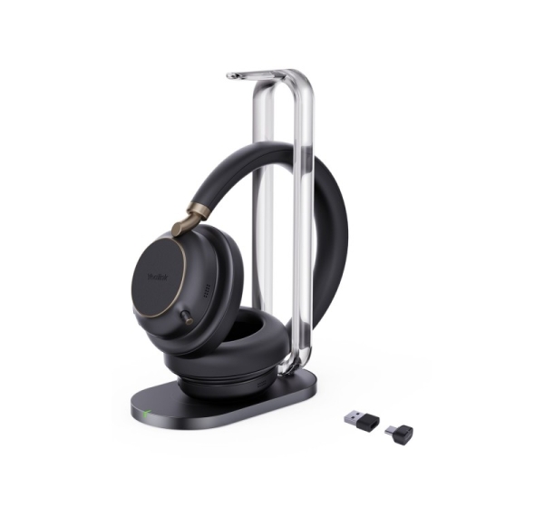 Yealink BH76 Plus with Charging Stand Teams Black USB-C/A Headset