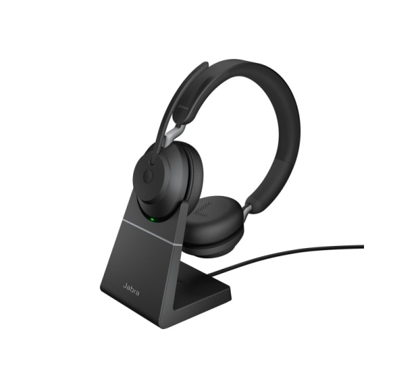 Jabra Evolve2 65 USB-C Black UC Chrg stand Stereo