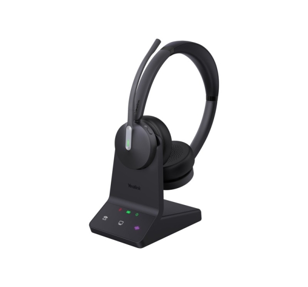 Yealink WH64 Dual UC Headset Wireless Head-band Office/Call center USB Type-C Bluetooth Black