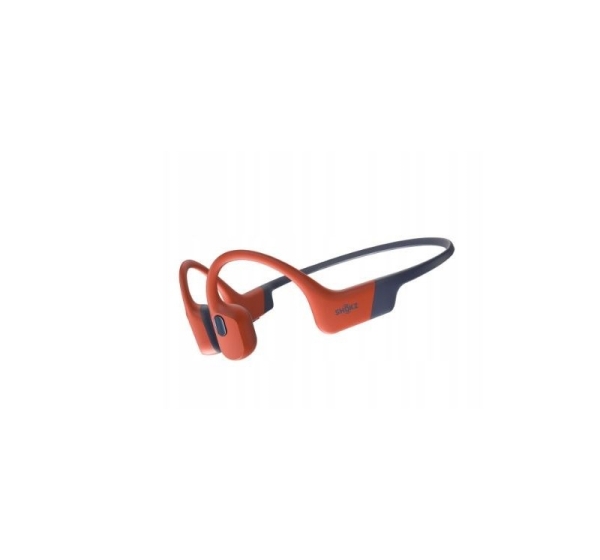 Shokz OpenSwim Pro Red wireless bone conduction headphones