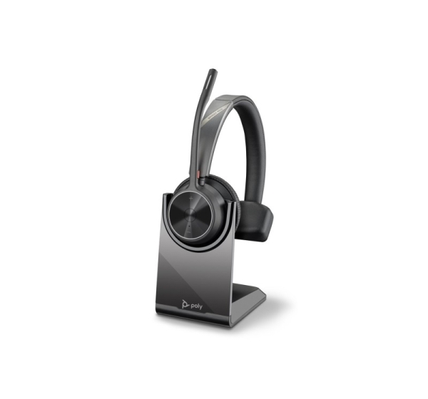 POLY Voyager 4310 USB-C Headset +BT700 dongle +Charging Stand