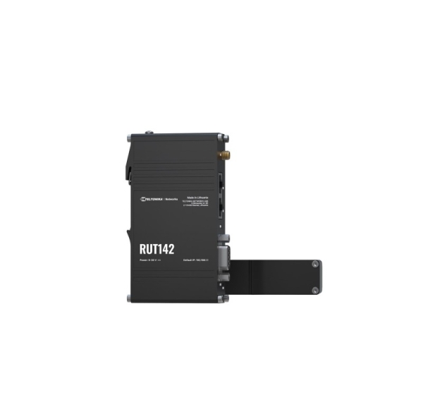 Teltonika Industrial router RUT142 WiFi 4, RS232, 2x RJ45 100Mb/s, IP30