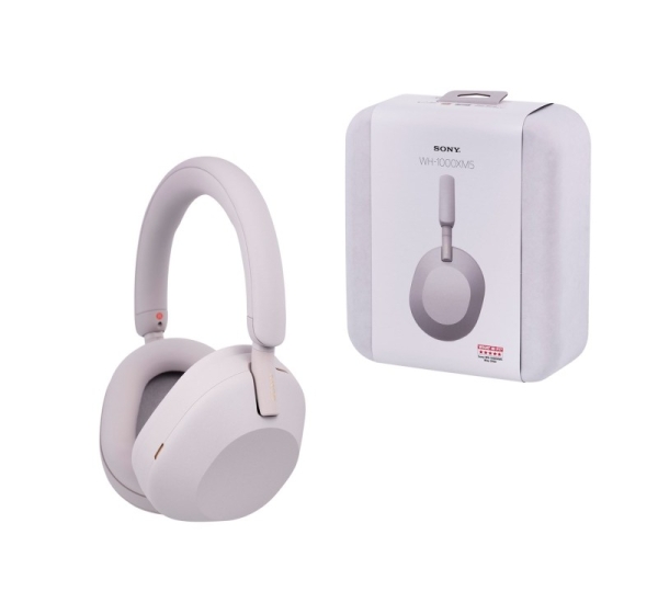 Sony WH-1000XM5 Headset Wired & Wireless Head-band Calls/Music Bluetooth Silver