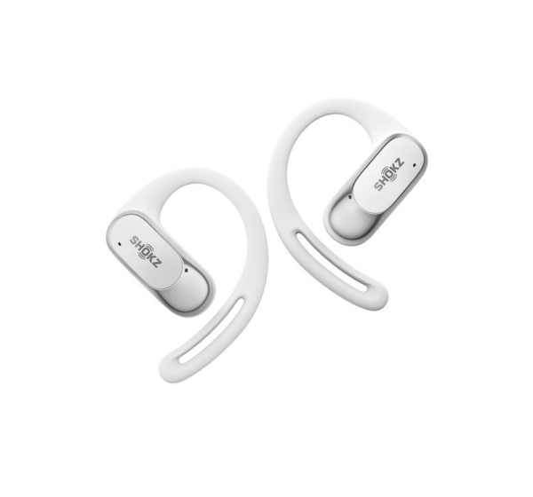 SHOKZ OpenFit Air Headset Wireless Ear-hook Calls/Music/Sport/Everyday Bluetooth White