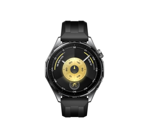 Huawei WATCH GT6 3.73 cm (1.47") AMOLED 46 mm Digital 466 x 466 pixels Touchscreen Black GPS (satellite)