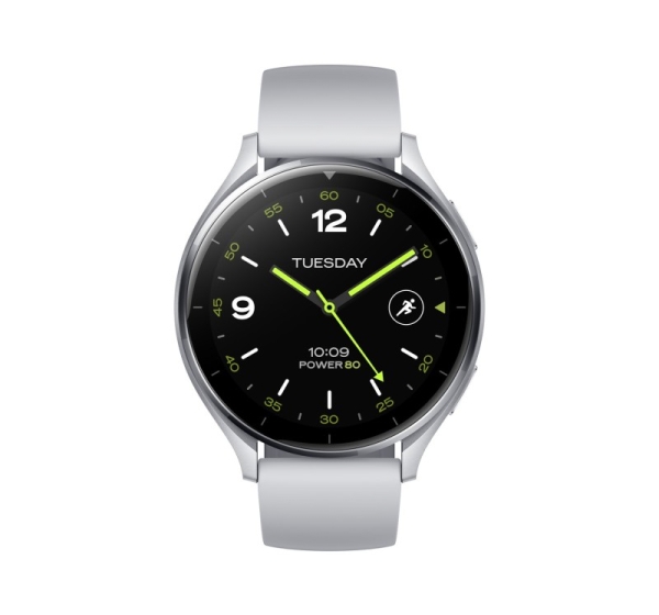 Xiaomi Watch 2 3.63 cm (1.43") AMOLED 46 mm Digital 466 x 466 pixels Touchscreen Silver Wi-Fi GPS (satellite)