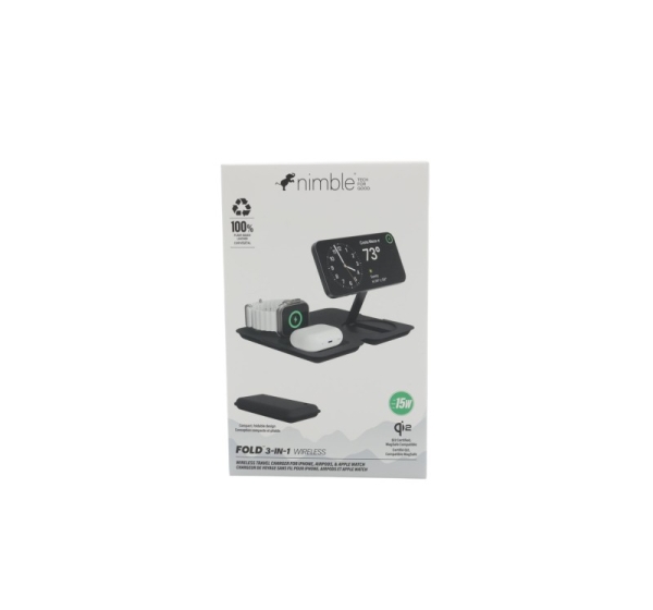 Nimble Fold 3-in-1 Wireless Charger