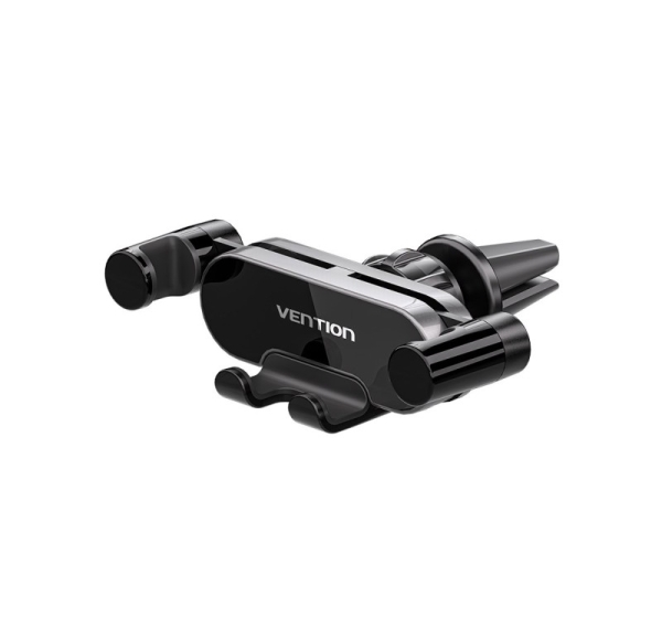 Vention Auto-Clamping Car Phone Mount With Duckbill Clip Gray Crossbar Type