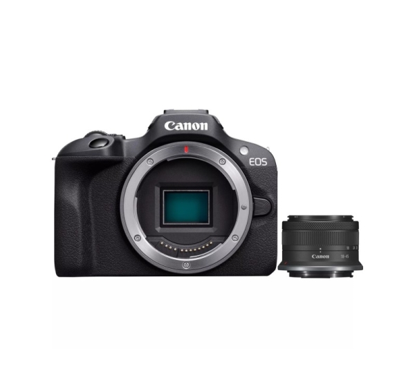 Mirrorless Camera Canon EOS R100 + Lens RF-S