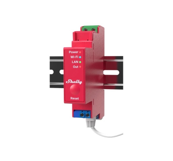 Shelly Pro 1PM electrical relay Pink 1