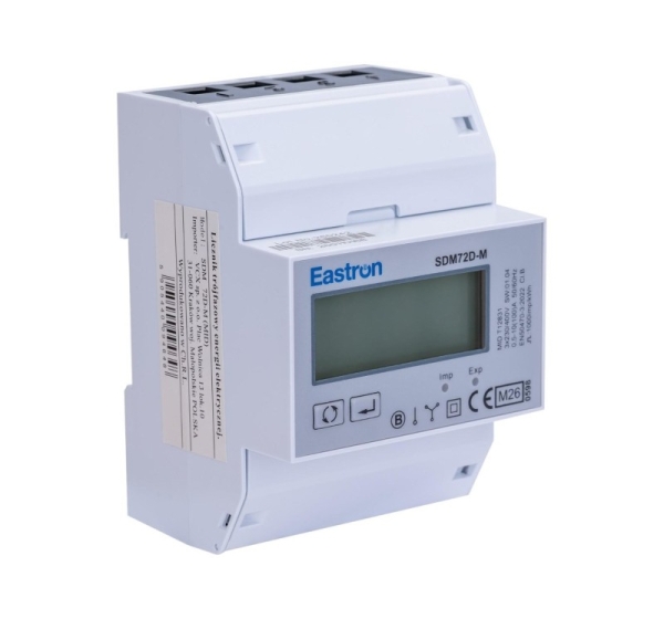 Licznik energii trójfazowy SDM 72 DM MID Modbus