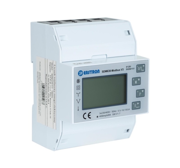Three-phase energy meter VCX SDM 630 MODBUS