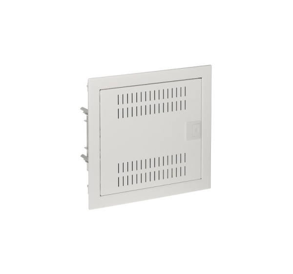 MSF RP PLASTIC MULTIMEDIA SWITCHGEAR PT 14M WITH IP30 PLATE 329X358X94 METAL DOOR WHITE