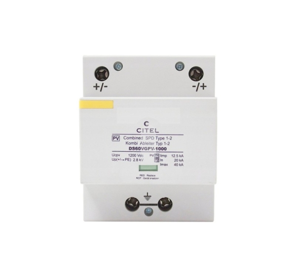 Surge arrester CITEL type I+II DC DS60VGPV-1000